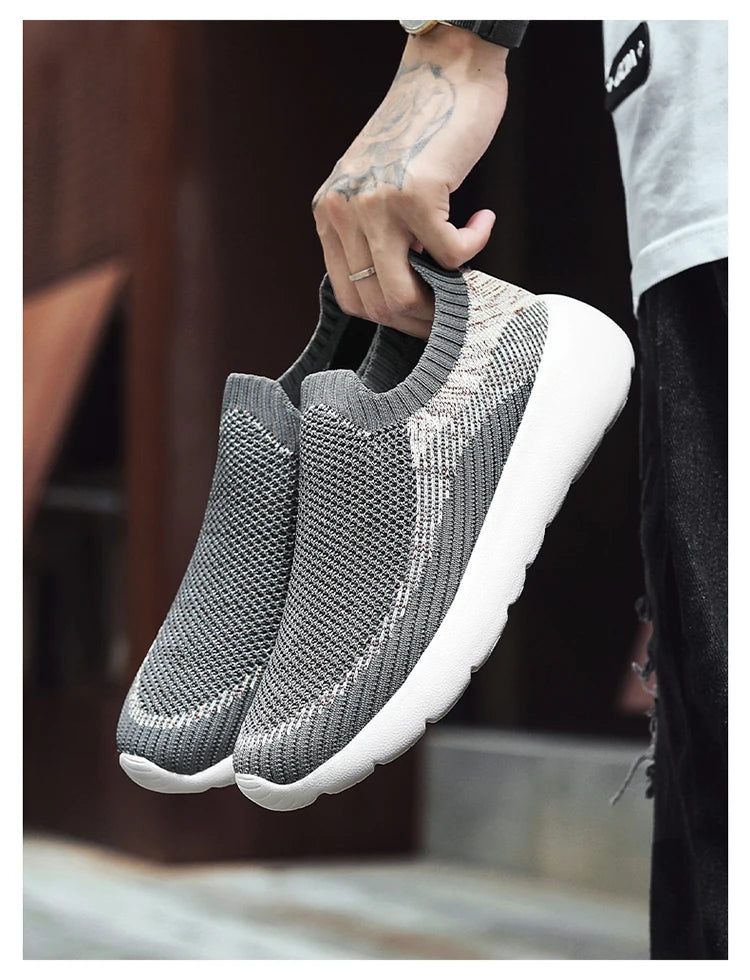 2024 new spring and autumn leisure men's fashion sports shoes non-slip breathable outdoor flat tennis loafer men's shoes