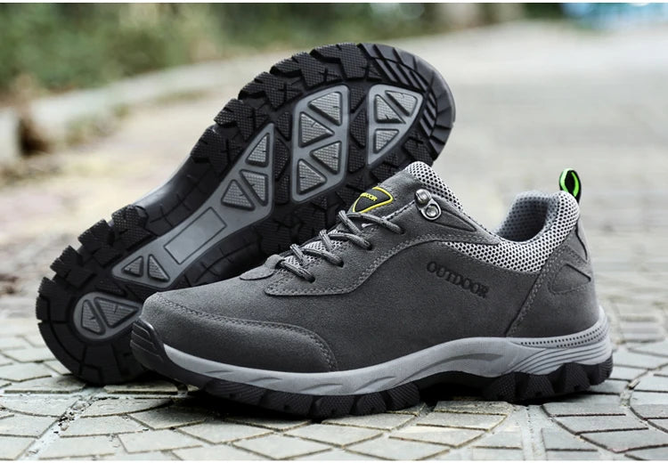 Men's casual sports shoes outdoor hiking shoes hiking plus size new non-slip comfortable men's shoes new designer