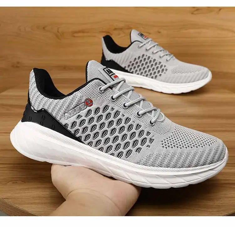 Men's mesh sports vulcanized shoes breathable casual shoes walking men's shoes spring and autumn new40-47