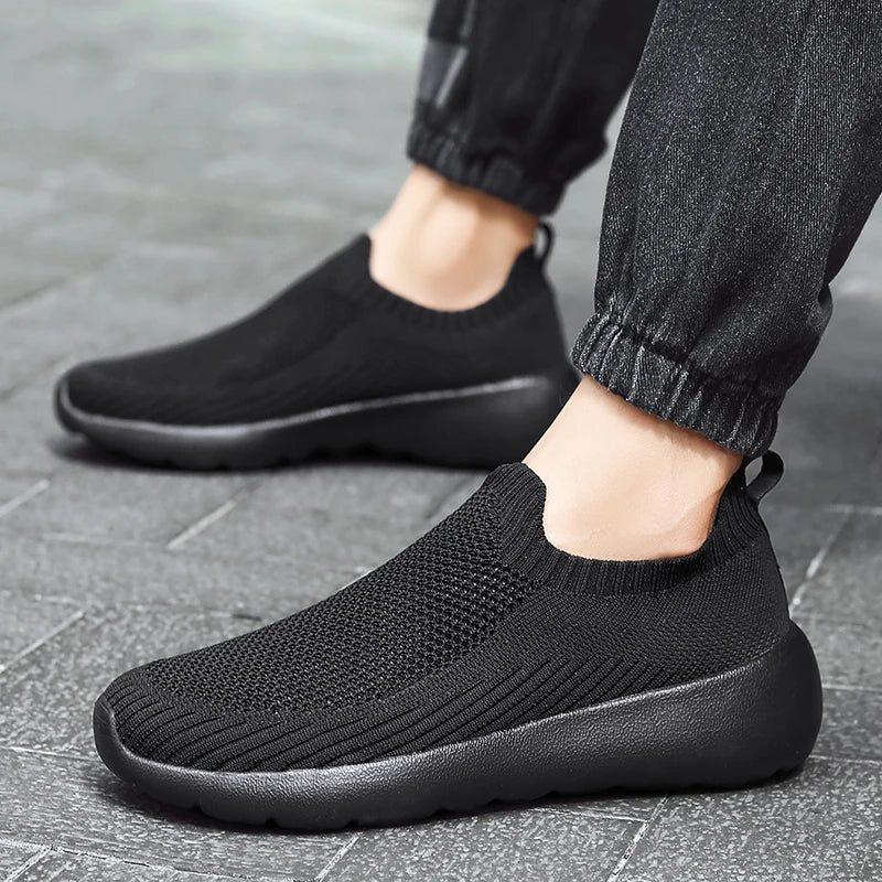 2024 new spring and autumn leisure men's fashion sports shoes non-slip breathable outdoor flat tennis loafer men's shoes