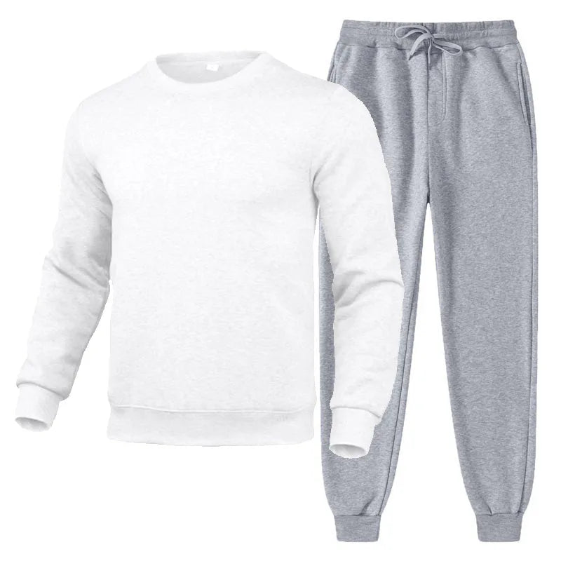 Sex Printed tracksuit Mens 2 piece set mens outfits autumn winter sweatshirt sweatpants Pullover sweatshirts casual streetwear