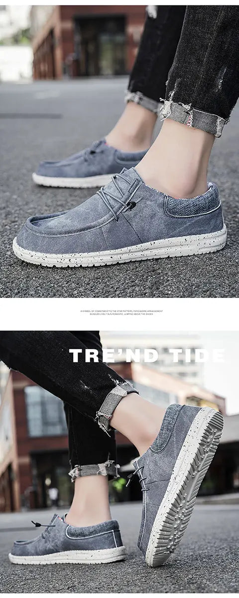 Men's Walking High quality breathable outdoor men's shoes Casual Sports  Fashion comfortable lazy shoes plus size cloth shoes48