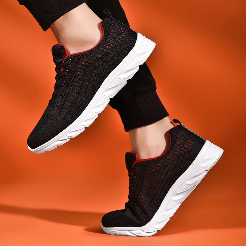 Spring and autumn lace-up light walking shoes men's casual shoes Running sneakers comfortable breathable men's shoes new