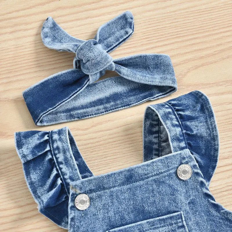 Summer Baby Girls Clothes Fashion Infant Clothes Boys Bodysuit Scarf Sleeveless Newborn Girls Bodysuit 0-18 Months