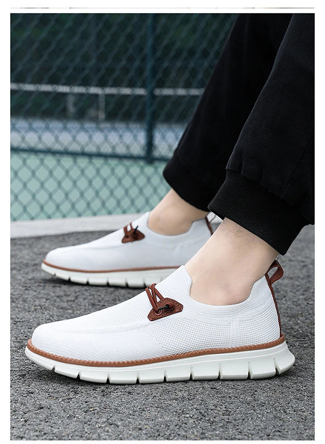 New spring summer flat fashion breathable casual sports men's shoes large size 39-48 fashion casual walking loafer men's shoes