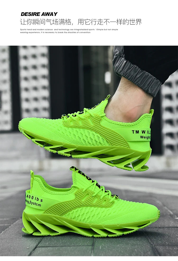 2024 men's sports casual shoes spring and autumn new pure color lace-up light non-slip walking fitness men's shoes