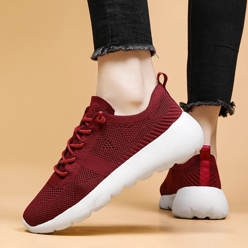 Men's and women's casual sports shoes summer breathable comfortable lightweight outdoor jogging shoes walking shoes