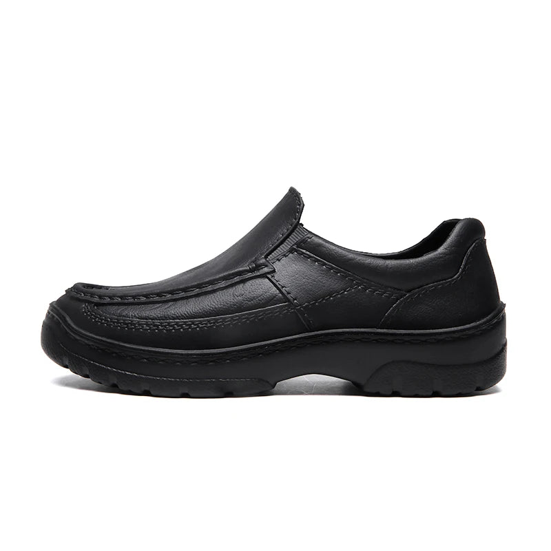 New spring and autumn men's light leisure work chef shoes waterproof, non-slip, oil-resistant and wear-resistant men's shoes