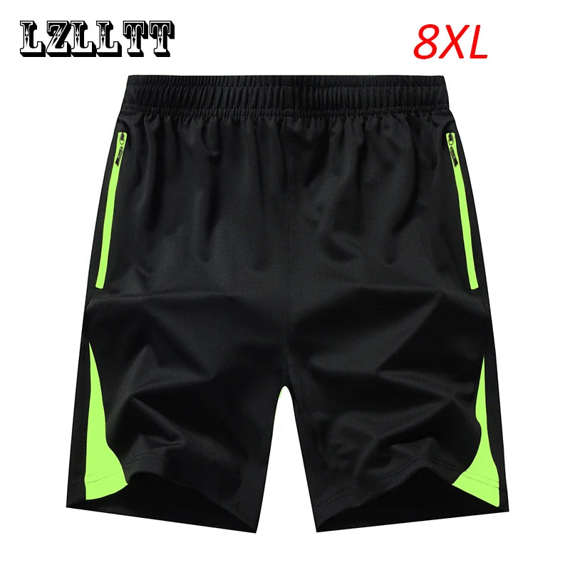 2023 Summer Men Quick Dry Breathable Casual Shorts Men Sport Outdoor Joggers Shorts Man Loose Gym Beach Shorts Male Big Size 8XL