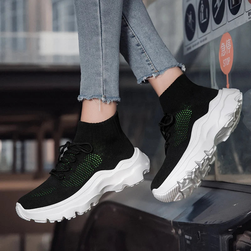 Men's and women's casual couple shoes large size lace up high top comfortable breathable vulcanized sports shoes men's shoes