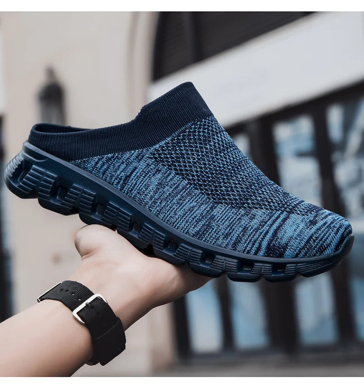 New spring and autumn breathable lightweight comfortable men's and women's casual sports shoes fashion couple plus size loafers