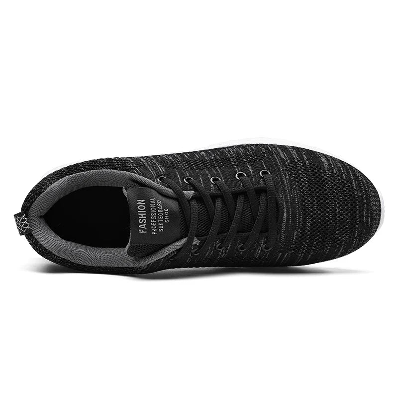 Spring and autumn men's mesh sports shoes fashion breathable lightweight non-slip outdoor men's shoes running casual shoes