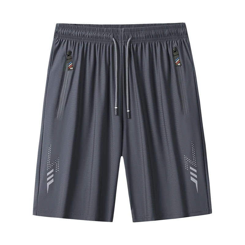 Summer Men Casual Beach Bermuda Breathable Shorts Man Loose Jogger Sport Short Pants Male Outdoor Gym Trouser Sweatpants 7XL 8XL