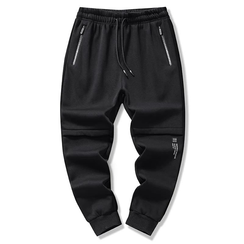 Spring Autumn Men Solid Drawstring Sweatpants Mens Jogger Pants Sweatpants Men Cotton Tracksuit Outer Casual Male Plus Size 6XL