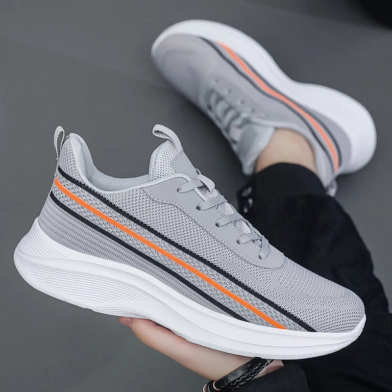 New Men's 2024 Comfortable Walking Shoes Stylish Casual Sports Men's Shoes Breathable Spring/Summer Gym Shoes Plus size 50