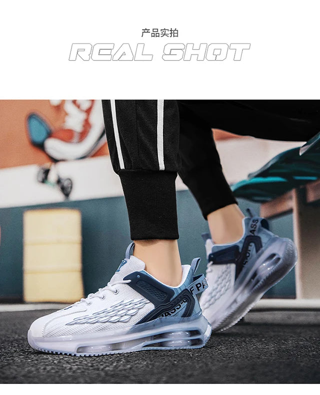 2024 new men's basketball shoes low top non-slip sports shoes fitness training casual men's shoes comfortable walking