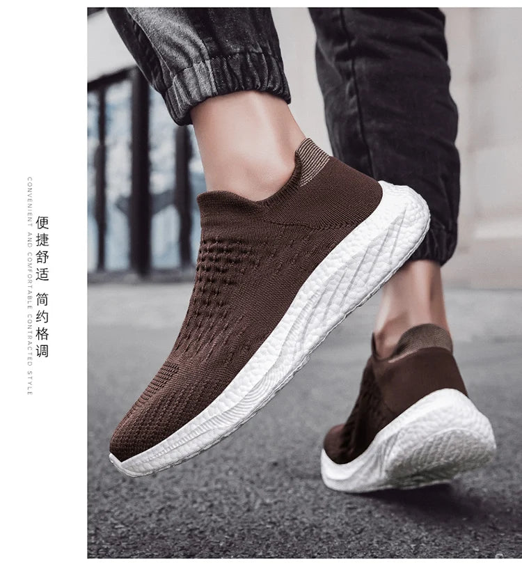 new spring and autumn men's and women's casual shoes sneakers lightweight mesh breathable fashion walking shoes lovers loafers