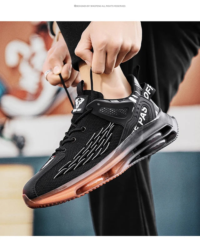 2024 new men's basketball shoes low top non-slip sports shoes fitness training casual men's shoes comfortable walking