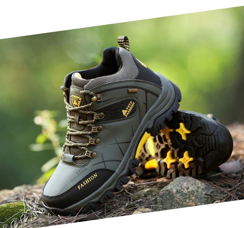 Men's autumn and winter hiking shoes Casual sports shoes comfortable lightweight non-slip large size men's shoes39-47