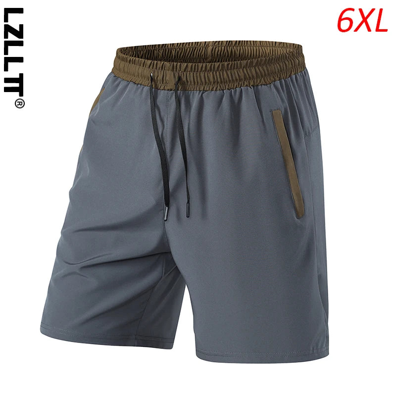 Summer Men Casual Sports Breathable Beach Shorts Mans Jogger Gym Quick Dry Shorts Male Running Bermuda Sportswear Fitness Shorts