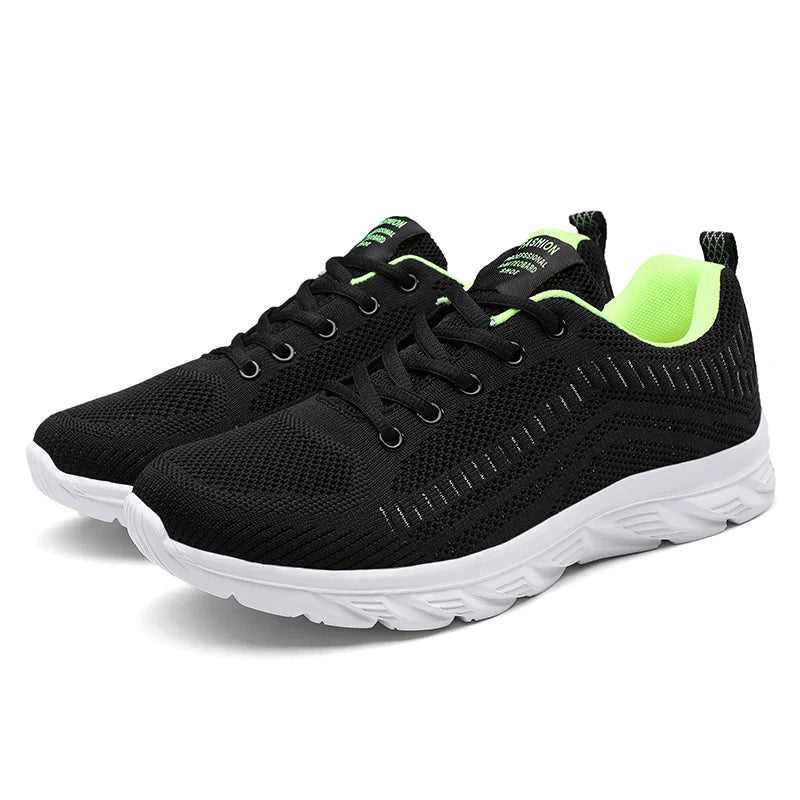 Spring and autumn lace-up light walking shoes men's casual shoes Running sneakers comfortable breathable men's shoes new