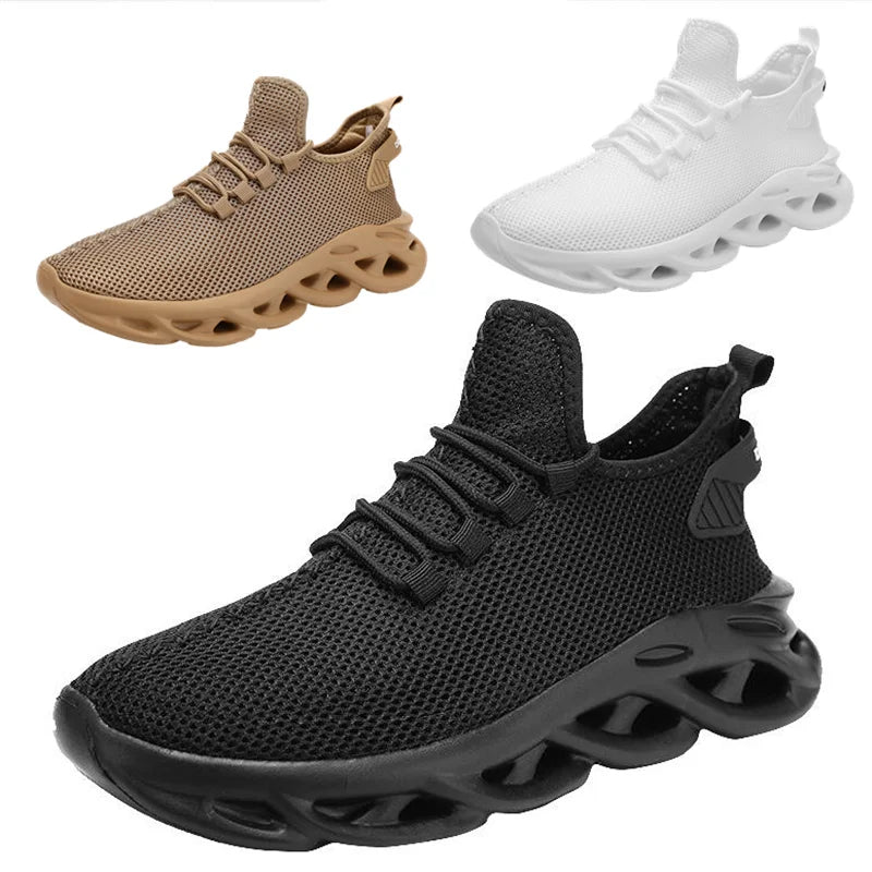 Men's running shoes Sports Fashion casual breathable men's shoes walking shoes fitness new spring and autumn large size