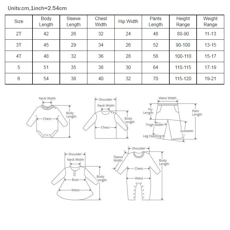 Fashion Solid Color Kids Clothes Girls Sportswear Sets 2 PCS Long Sleeve Tops Pants Spring Autumn Children Clothing 2-6 Years