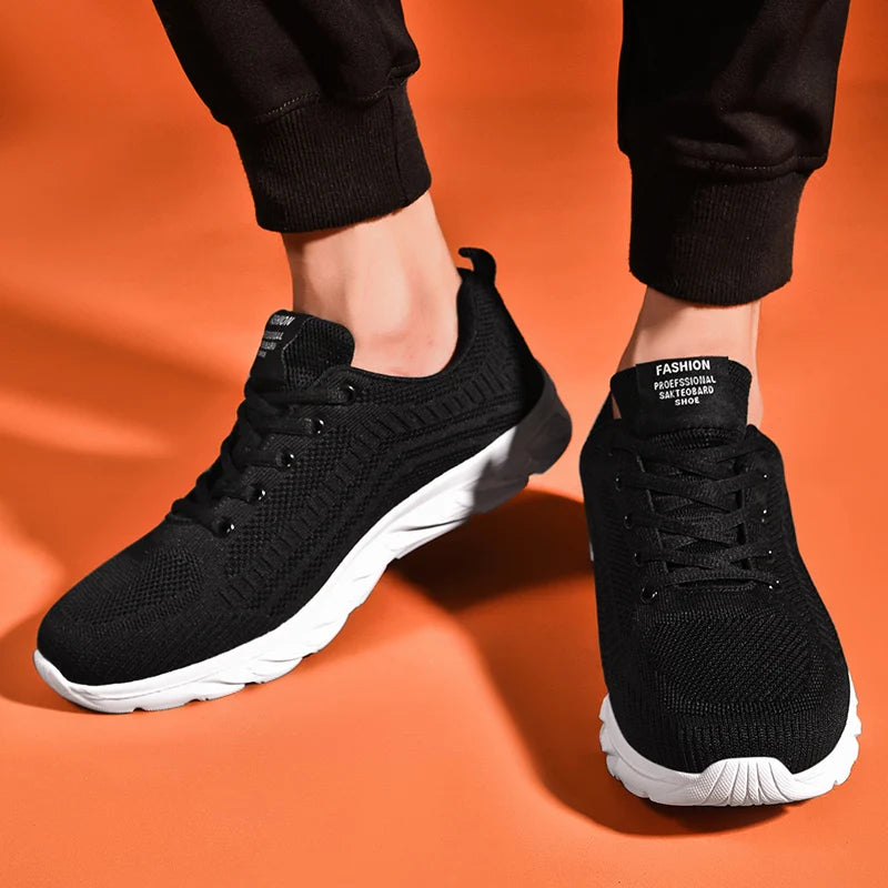 Spring and autumn lace-up light walking shoes men's casual shoes Running sneakers comfortable breathable men's shoes new