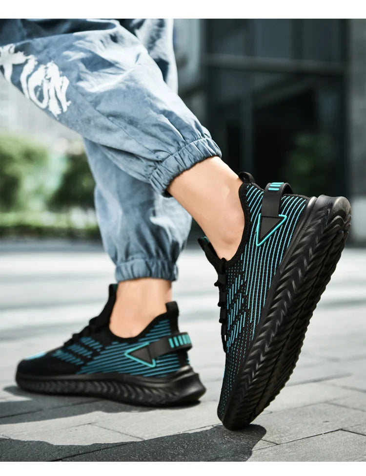 Men's shoes new light casual sports shoes summer men's running shoes breathable comfortable fashion walking sports men's