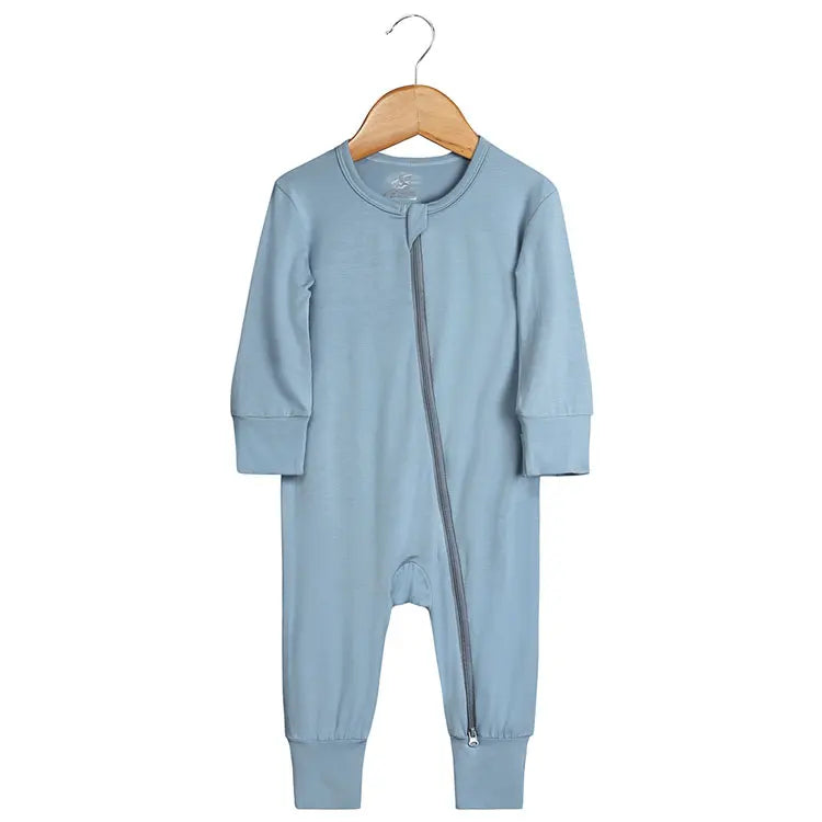 Long Sleeve Cotton Zipper Baby Girl Romper Solid Color Newborn Baby Clothes Spring & Autumn  Infant Boys Rompers 3-24 Months