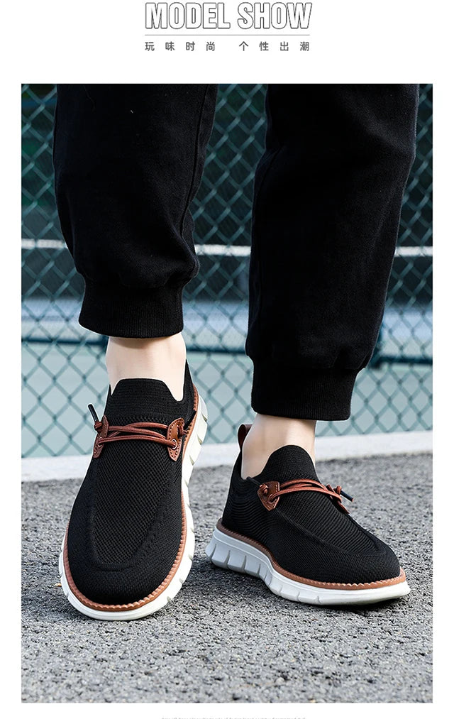 New spring summer flat fashion breathable casual sports men's shoes large size 39-48 fashion casual walking loafer men's shoes