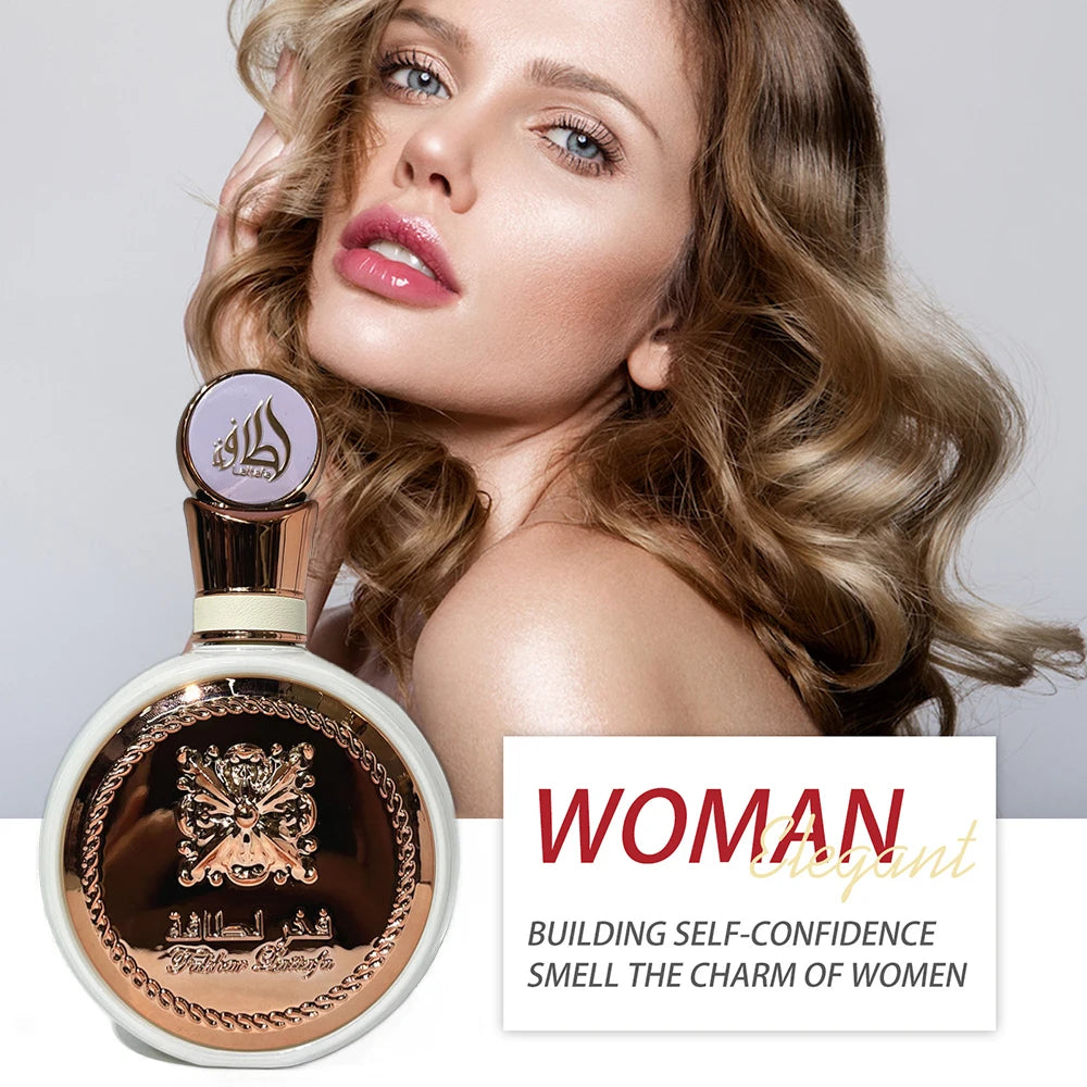 Arabian Perfume For Women 100ML Dubai Prince Cologne Eau De Parfum Lasting Fragrance духи Fresh Flower Scent Pheromone Fragrancy