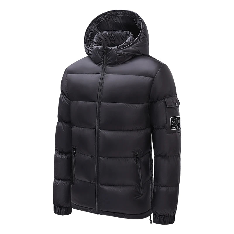 Winter Men Warm Windproof Hood Down Jackets Parka Coat Mens Casual Detachable Hat Waterproof Overcoats Jacket Male Plus Size 7XL