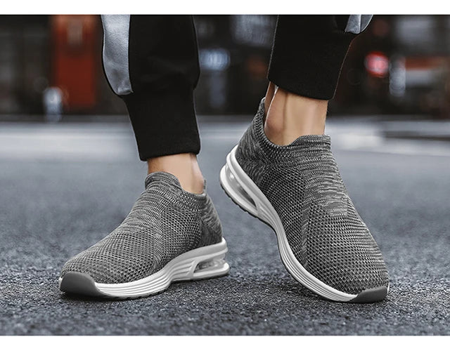 Men's and women's new spring and autumn breathable mesh casual sports shoes men's and women's shoes large size vulcanized shoes