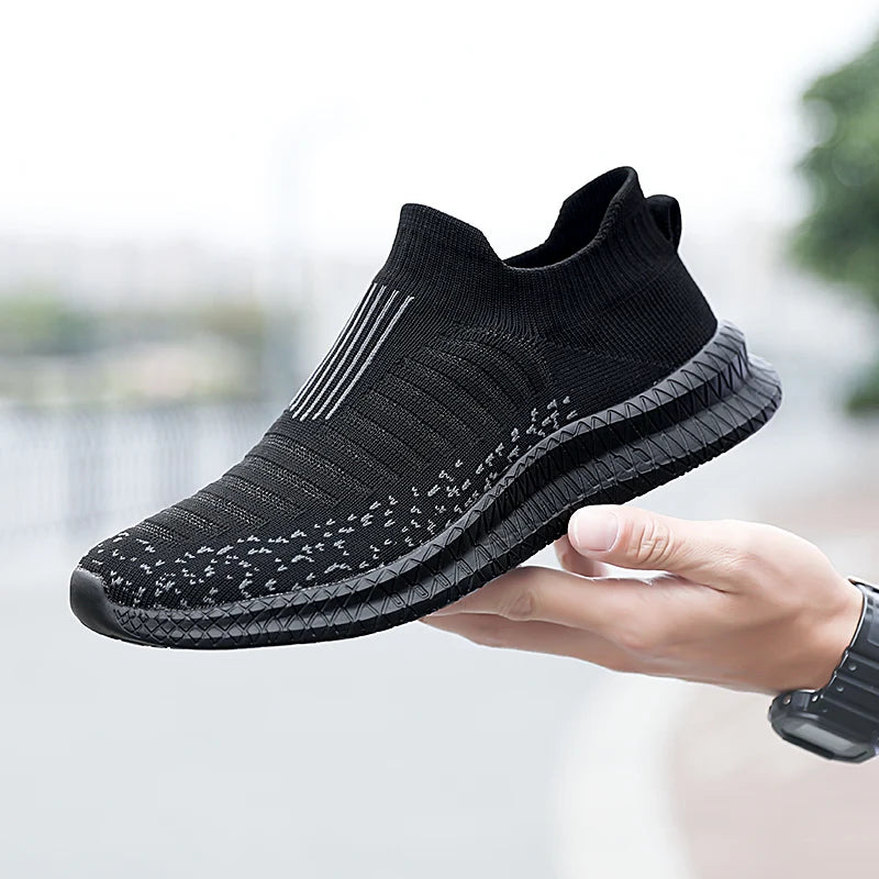 2024 new spring and autumn leisure fashion design lightweight breathable walking men's sports casual shoes fitness shoes