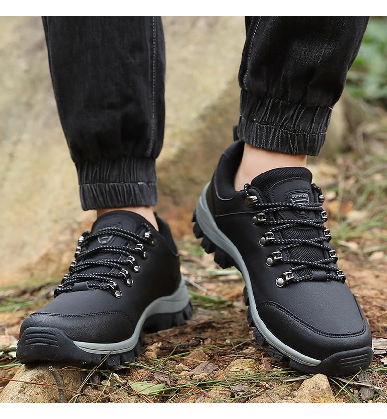 Men's outdoor running shoes Mountain casual sneakers Non-slip hiking camping Comfort hiking sports shoes for men