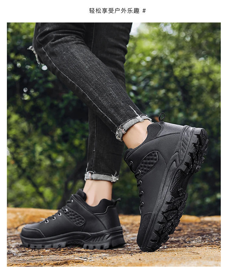 Men's casual sneakers lace-up outdoor casual shoes Fashion comfortable breathable platform shoes for men