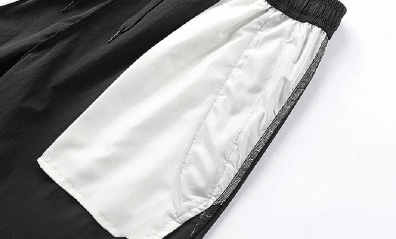 Summer Men Quick Dry Breathable Fitness Joggers Shorts Mens Casual Sport Gym Beach Outdoor Shorts Pants Male Plus Size 12XL 15XL