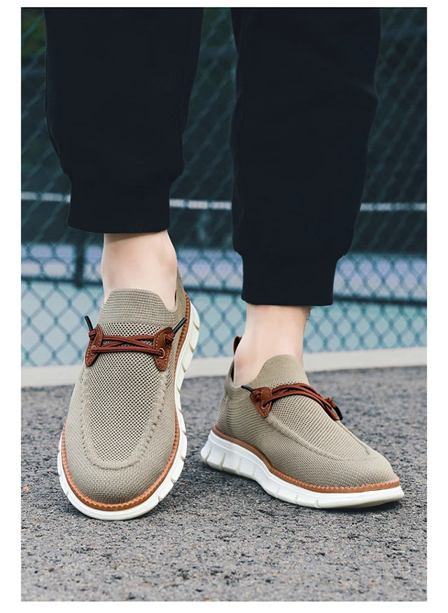 New spring summer flat fashion breathable casual sports men's shoes large size 39-48 fashion casual walking loafer men's shoes