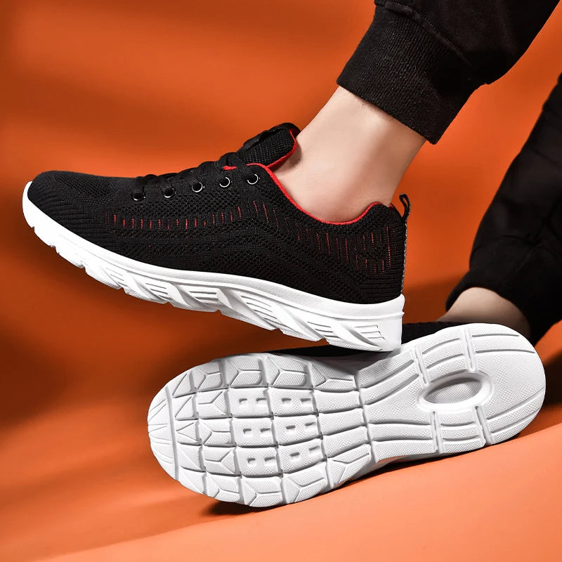 Spring and autumn lace-up light walking shoes men's casual shoes Running sneakers comfortable breathable men's shoes new