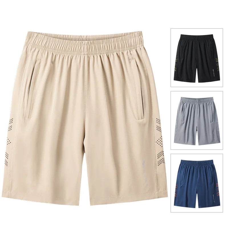 Summer Men Casual Quick Dry Beach Sport Shorts Mens Breathable Jogger Gym Bermuda Shorts Men's Shorts Running Male Plus Size 8XL