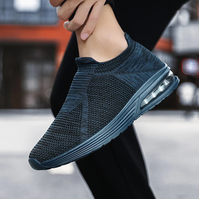 Men's and women's new spring and autumn breathable mesh casual sports shoes men's and women's shoes large size vulcanized shoes