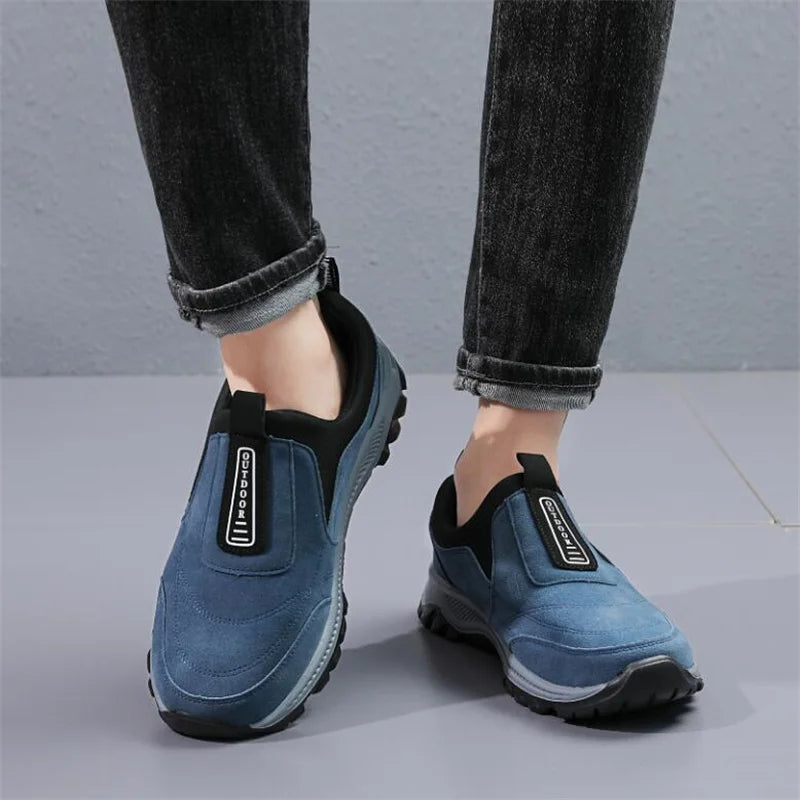 New spring and autumn men breathable comfortable outdoor anti-walking casual sports shoes light loafers men's shoes