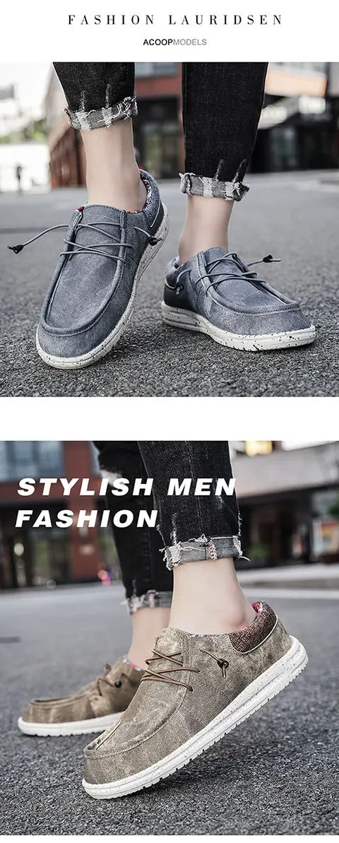 Men's Walking High quality breathable outdoor men's shoes Casual Sports  Fashion comfortable lazy shoes plus size cloth shoes48