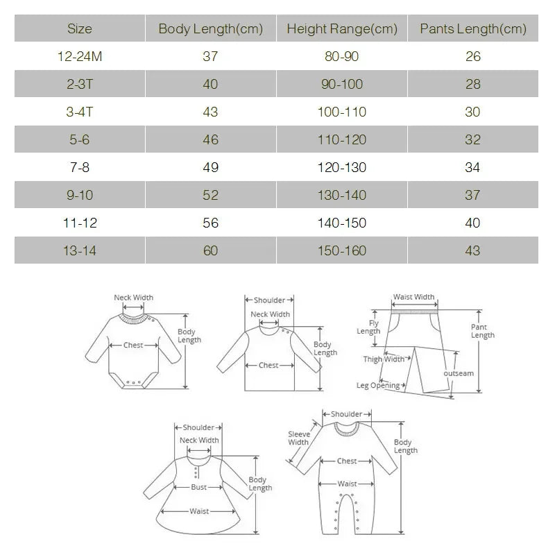 Fashion Solid Color Kids Clothes Girls Sets Cotton Long Sleeve Tops Pants Winter Spring Children Boys Clothing Sets 1-13 Years