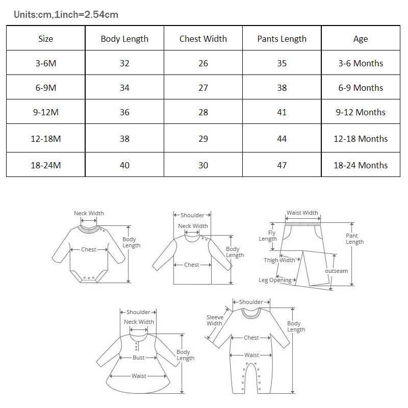 Fashion Newborn Baby Clothes Set Cotton Long Sleeve Tops Pant 2 PCS Spring Autumn Infant Boys Outfit Set 3-24 Months