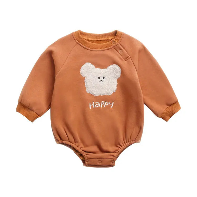 Cartoon Newborn Clothes Boys Bodysuits Cotton Long Sleeve Baby Girl Clothes Spring Autumn Baby Girls Bodysuits 1-3 Years