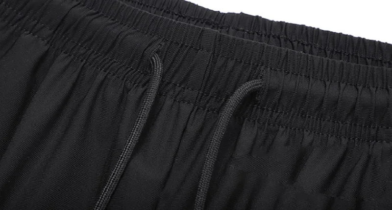 2023 Summer Men Casual Breathable Quick Dry Sport Pants Men Running Jogger Beach Gym Pant Man Stripe Trousers Male Plus Size 8XL