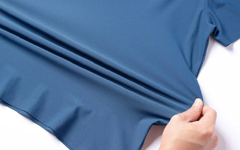 Men Casual Soft Breathable Business Polo Shirts Mens New Lapel Short Sleeve Polo Baggy Men Clothing Summer Tops Male Shirts 5XL