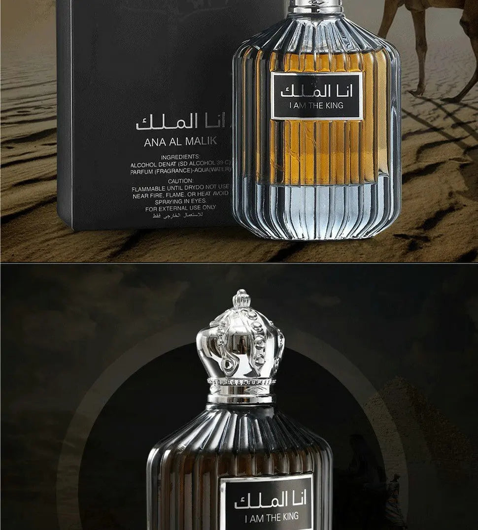 Dubai Prince Men Perfume 100ML Cologne Lasting Plant Floral Scent Arabian Eau De Parfum Fresh Natural духи женские брендовые